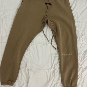 Fear of God Essentials Men's Brown Joggers